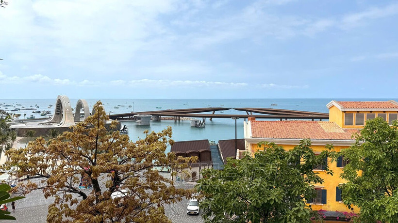 A corner of Sunset town on Phu Quoc Island. (Photo: VNA)