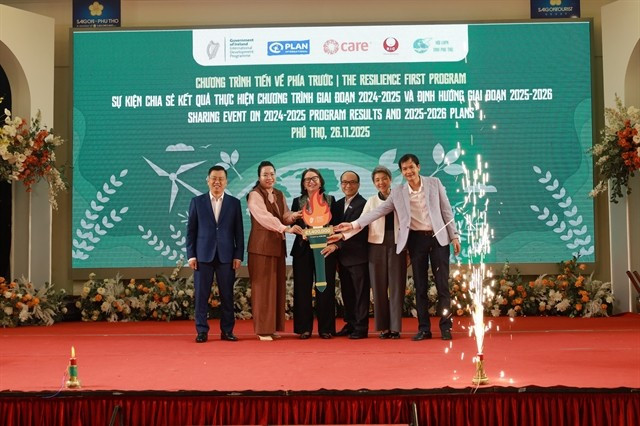 Irish Aid in Vietnam has committed 1.4 million EUR (1.62 million USD) to the Resilience First programme to strengthen climate resilience and empower ethnic minority women in 13 communes across Tuyen Quang, Quang Tri, and Phu Tho provinces. (Photo: Courtesy of CARE Vietnam