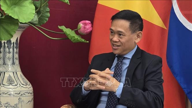 Vietnamese Ambassador to Algeria Tran Quoc Khanh (Photo: VNA)
