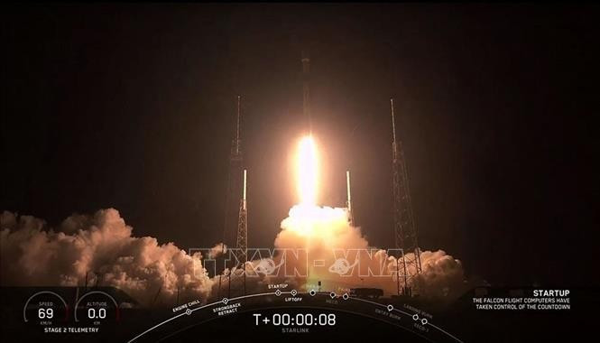 SpaceX's Falcon 9 launched in the US (Photo: AP)