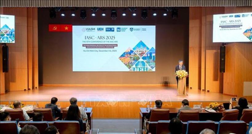 The 13th Conference of the International Association for Statistical Computing – Asian Regional Section (IASC-ARS) 2025 is taking place in HCM City from December 4 to 6. (Photo: VNA)