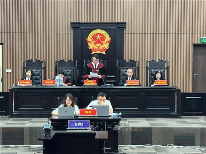 The Hanoi People’s Court on July 11 issues verdicts for 41 defendants in a major corruption case involving real estate firm Phuc Son Group JSC and senior former provincial officials. (Photo: VNA)