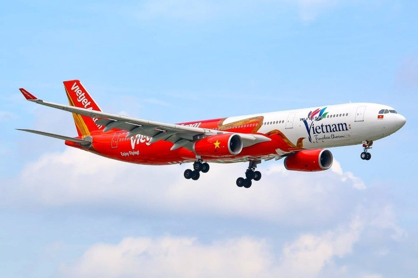 A aircraft of Vietjet (Photo: Vietjet)