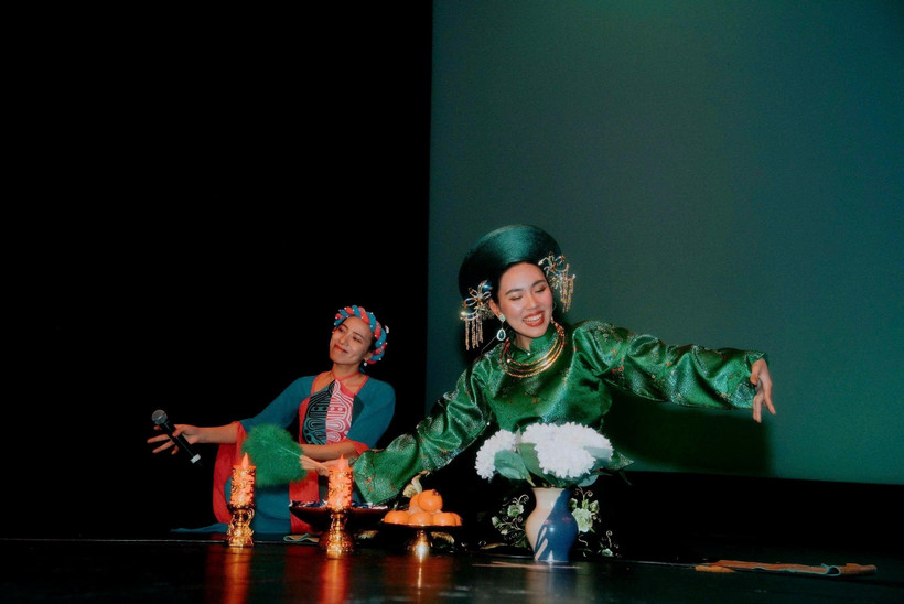 A performance at the Vietnam Day 2025 held by the Vietnamese Embassy in New Zealand and the Vietnamese Students’ Association in Wellington. (Photo: VNA)