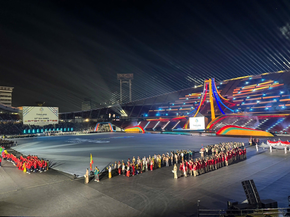With the message “We Are One,” the Opening Ceremony of SEA Games 33 is expected to be a vibrant cultural showcase. Photo: Minh Quyet – VNA Correspondent in Thailand